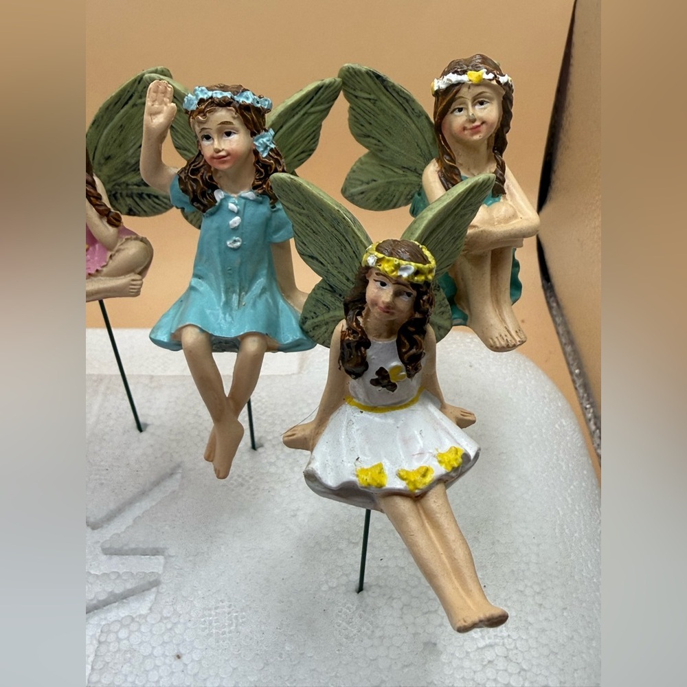 Colorful Fairy Figurines Set - Picture 3 of 5